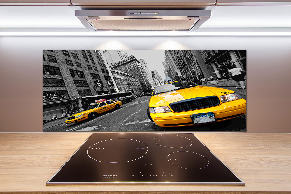 Sticlă bucătărie New York taxiuri