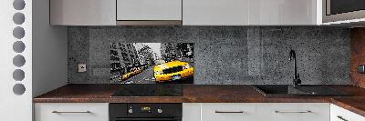 Sticlă bucătărie New York taxiuri
