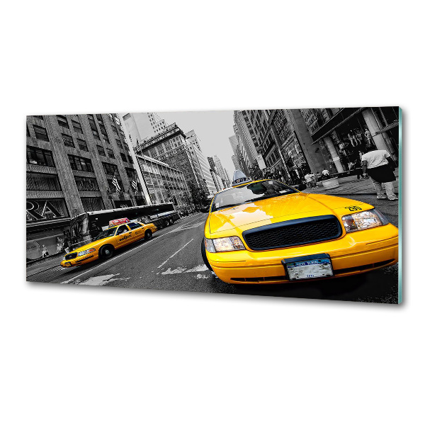 Sticlă bucătărie New York taxiuri