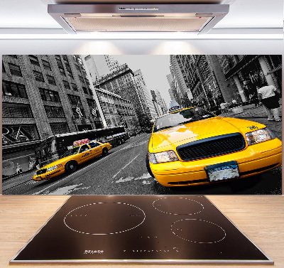 Sticlă bucătărie New York taxiuri