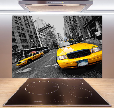 Sticlă bucătărie New York taxiuri