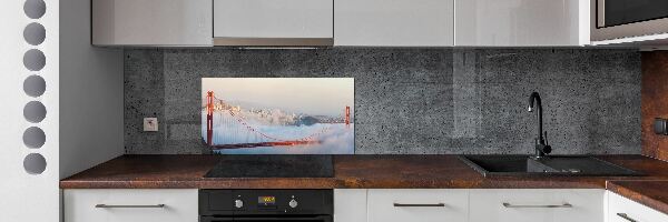 Sticlă pentru bucătărie Podul din San Francisco