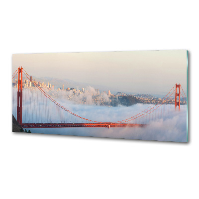 Sticlă pentru bucătărie Podul din San Francisco