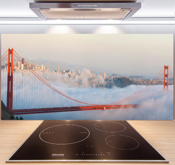Sticlă pentru bucătărie Podul din San Francisco