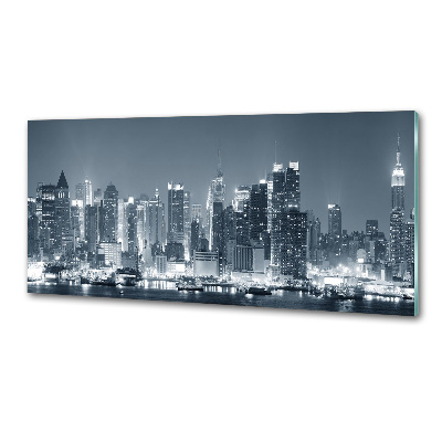 Sticlă printata bucătărie Manhattan New York City