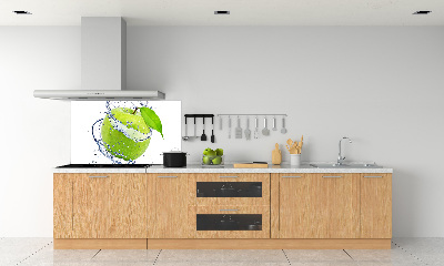 Panou sticla securizata bucatarie Mar verde