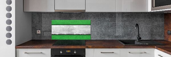 Panou perete bucătărie perete verde