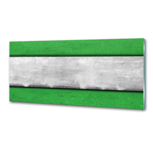 Panou perete bucătărie perete verde
