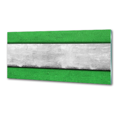 Panou perete bucătărie perete verde