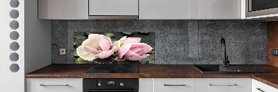 Panou sticla securizata bucatarie Magnolia Zen Piatra
