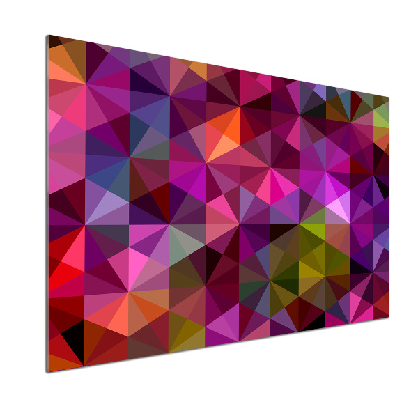 Panou sticlă decorativa bucătărie valuri abstracte