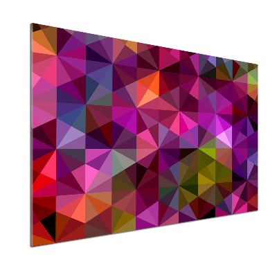 Panou sticlă decorativa bucătărie valuri abstracte