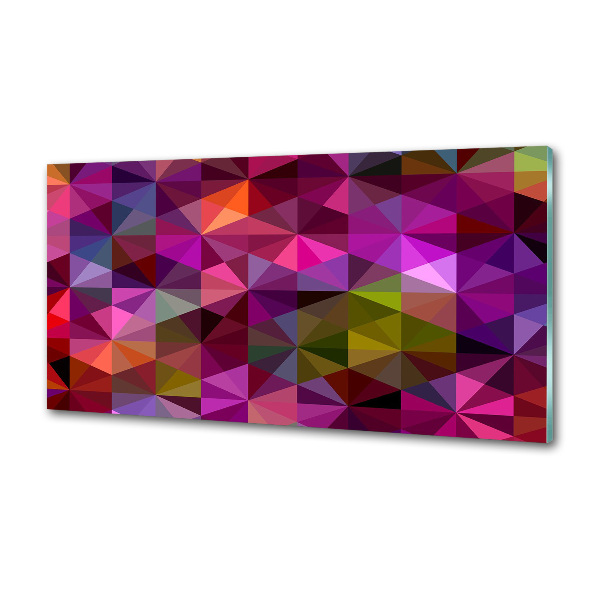 Panou sticlă decorativa bucătărie valuri abstracte