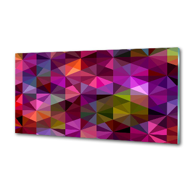 Panou sticlă decorativa bucătărie valuri abstracte
