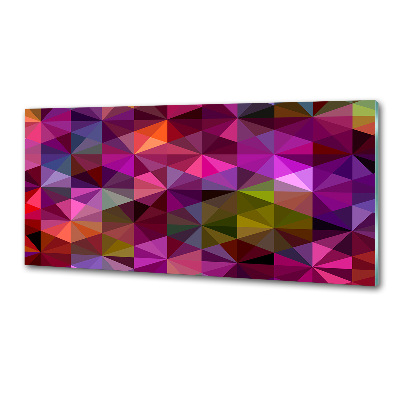 Panou sticlă decorativa bucătărie valuri abstracte