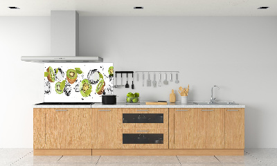 Panou perete bucătărie Kiwi si apa