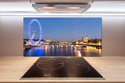 Panou sticlă decorativa bucătărie London Eye