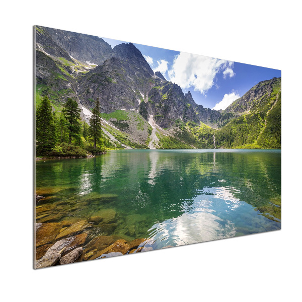 Sticlă pentru bucătărie Marine ochi Tatry