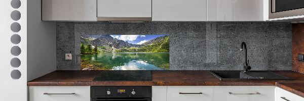 Sticlă pentru bucătărie Marine ochi Tatry