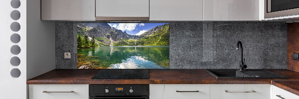 Sticlă pentru bucătărie Marine ochi Tatry