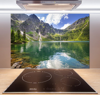 Sticlă pentru bucătărie Marine ochi Tatry
