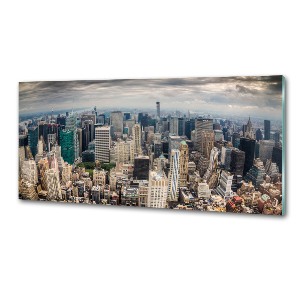 Sticlă printata bucătărie New York