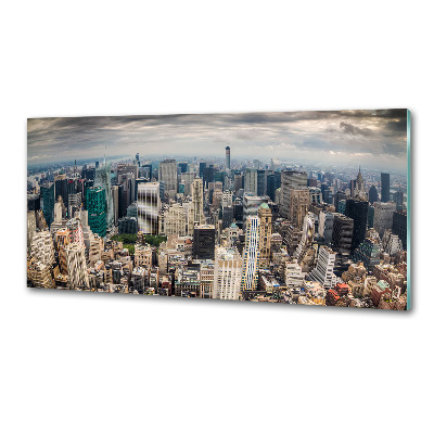 Sticlă printata bucătărie New York
