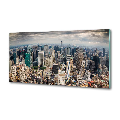 Sticlă printata bucătărie New York