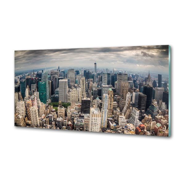 Sticlă printata bucătărie New York