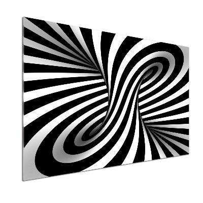 Sticlă pentru bucătărie vârtej abstract