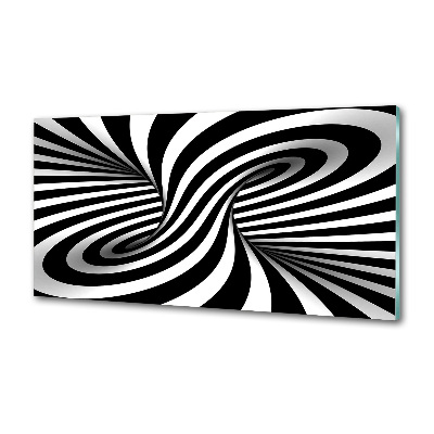 Sticlă pentru bucătărie vârtej abstract