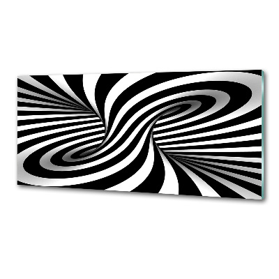 Sticlă pentru bucătărie vârtej abstract