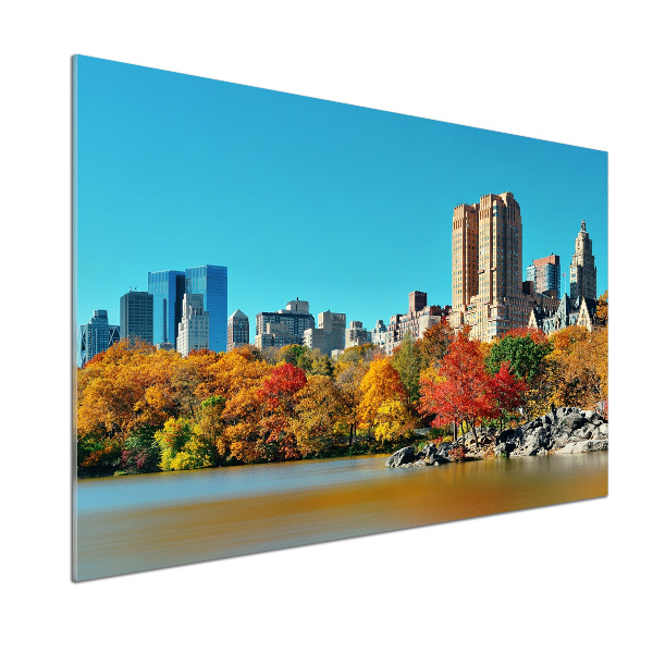 Panou perete bucătărie New York în toamna
