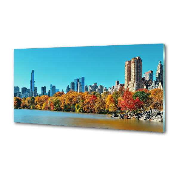 Panou perete bucătărie New York în toamna