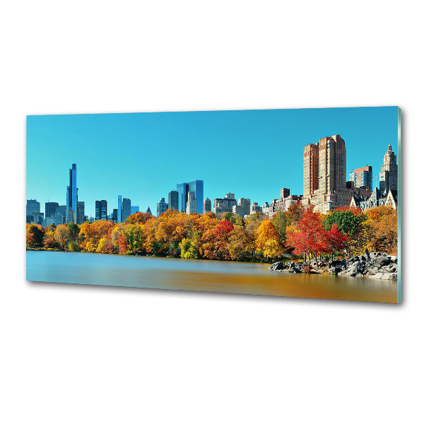 Panou perete bucătărie New York în toamna