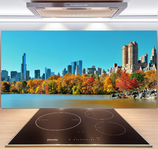 Panou perete bucătărie New York în toamna