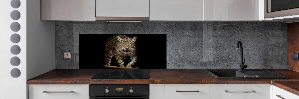 Panou sticlă decorativa bucătărie Jaguar