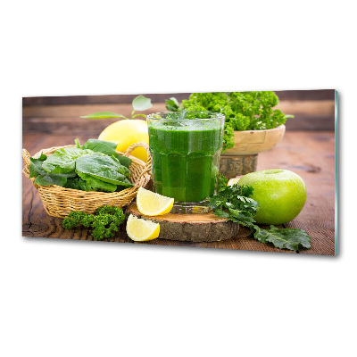 Sticlă bucătărie cocktail verde