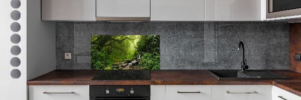 Panou sticla securizata bucatarie Jungle în Nepal