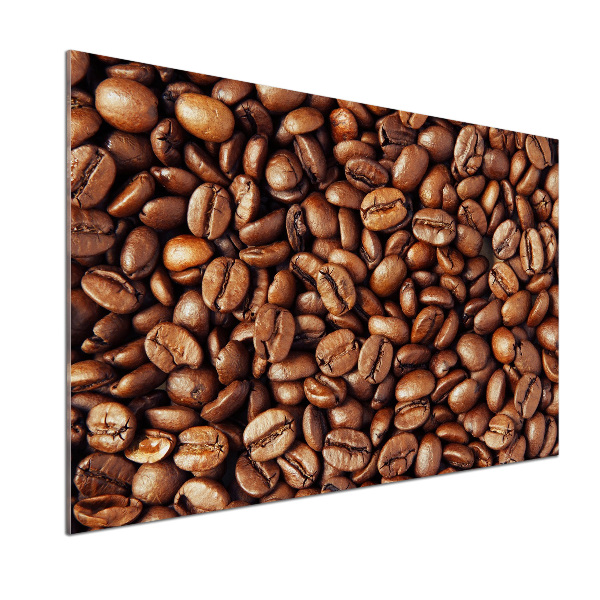 Sticlă printata bucătărie Boabe de cafea