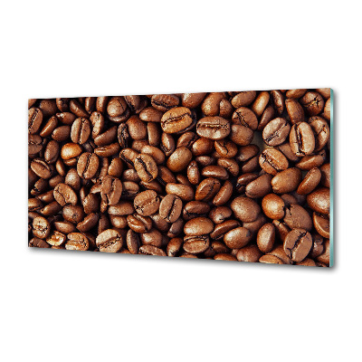 Sticlă printata bucătărie Boabe de cafea
