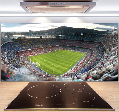 Panou sticla securizata bucatarie Stadionul Barcelona