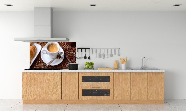 Panou de bucătărie cafea aromatică