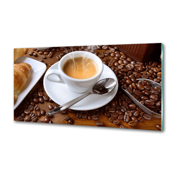 Panou de bucătărie cafea aromatică