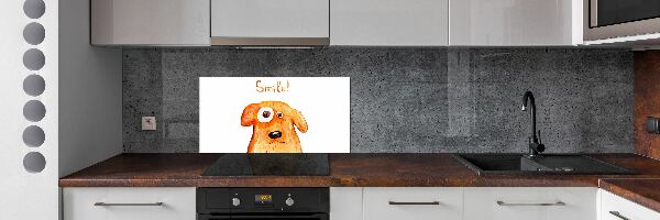 Sticlă bucătărie Câine