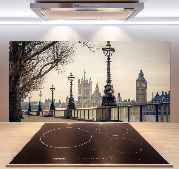 Sticlă pentru bucătărie Londra toamna