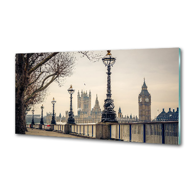 Sticlă pentru bucătărie Londra toamna