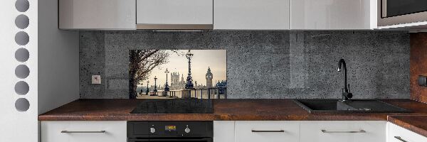 Sticlă pentru bucătărie Londra toamna
