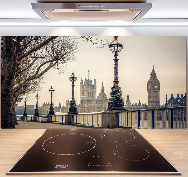 Sticlă pentru bucătărie Londra toamna