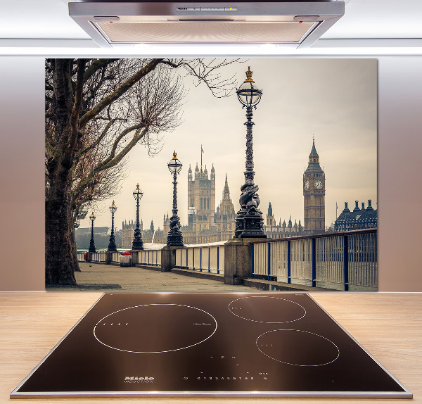 Sticlă pentru bucătărie Londra toamna
